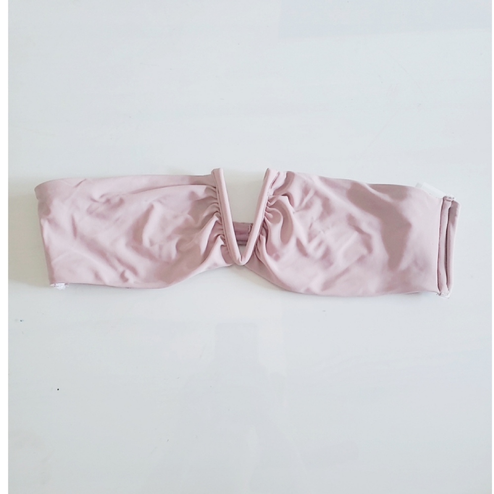 TOBI Swim V-cut Tube Bikini Top
